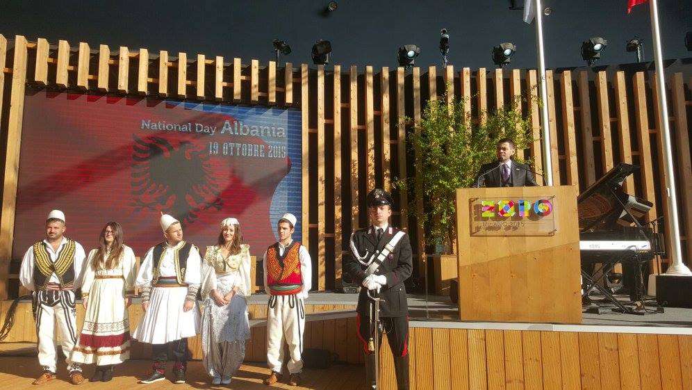 19 tetor, Dita e Shqipërisë në EXPO Milano 